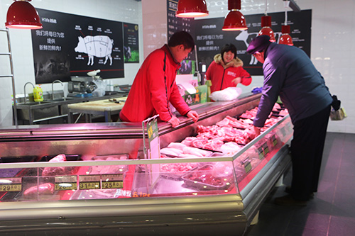 肯德为荟选提供超市制冷设备案例3