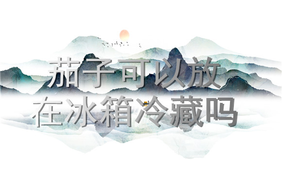 茄子可以放在冰箱冷藏吗